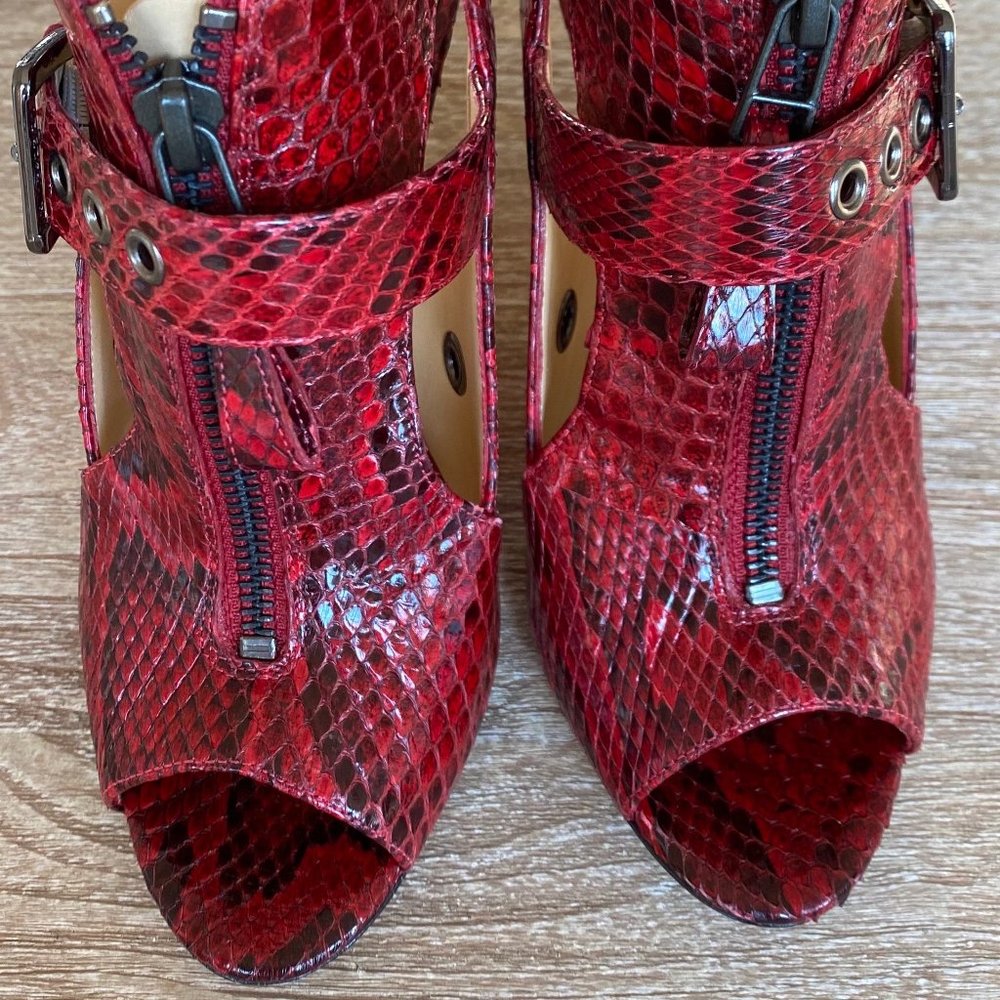 NWT Alexandre Birman Peep Toe Shoes Size 35.5/ US 5.5